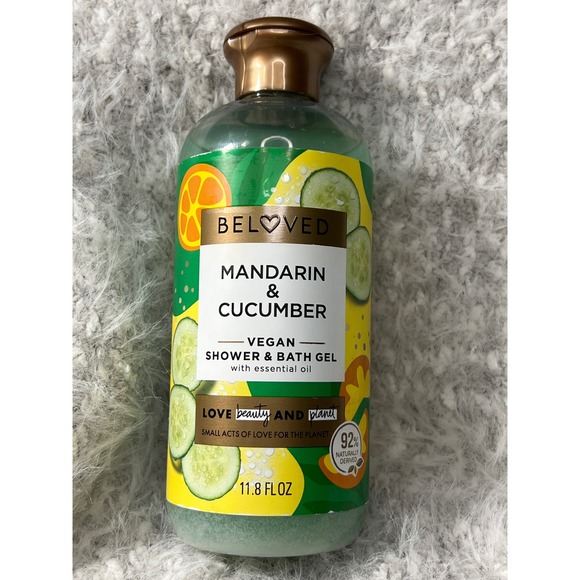 Love Beauty And Planet Other - Love Beauty and Planet Mandarin & Cucumber Vegan Shower Bath Gel Essential Oil